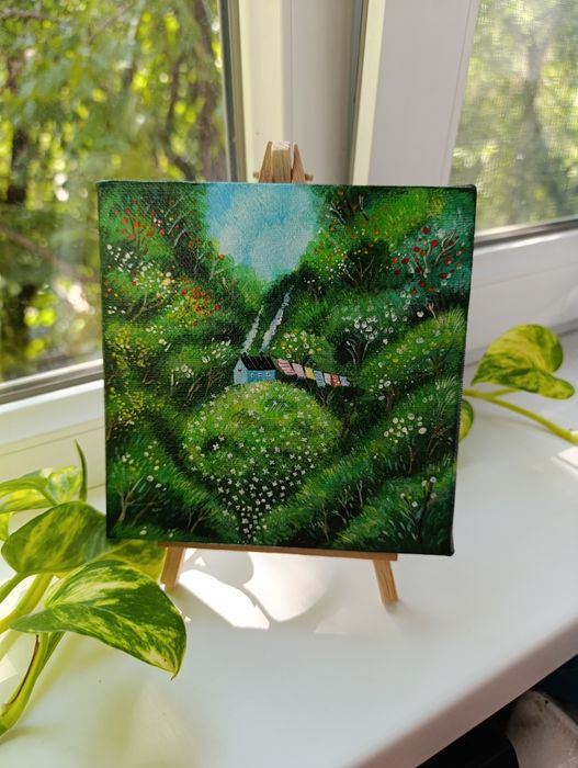 Продам мини картины на холсте