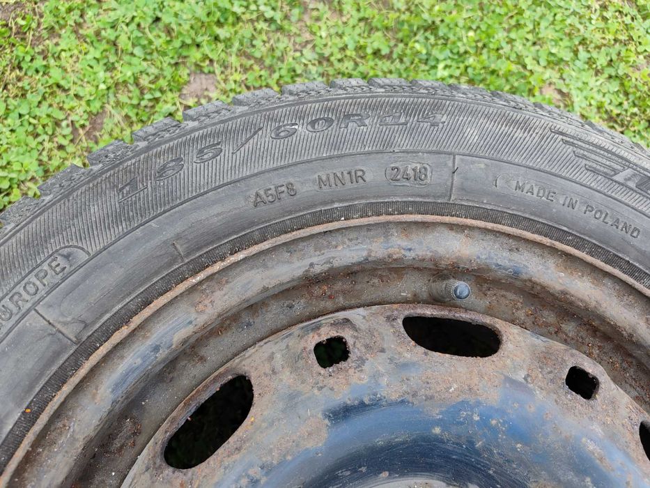 Cauciucuri+jante Skoda Fabia 185/60 R14