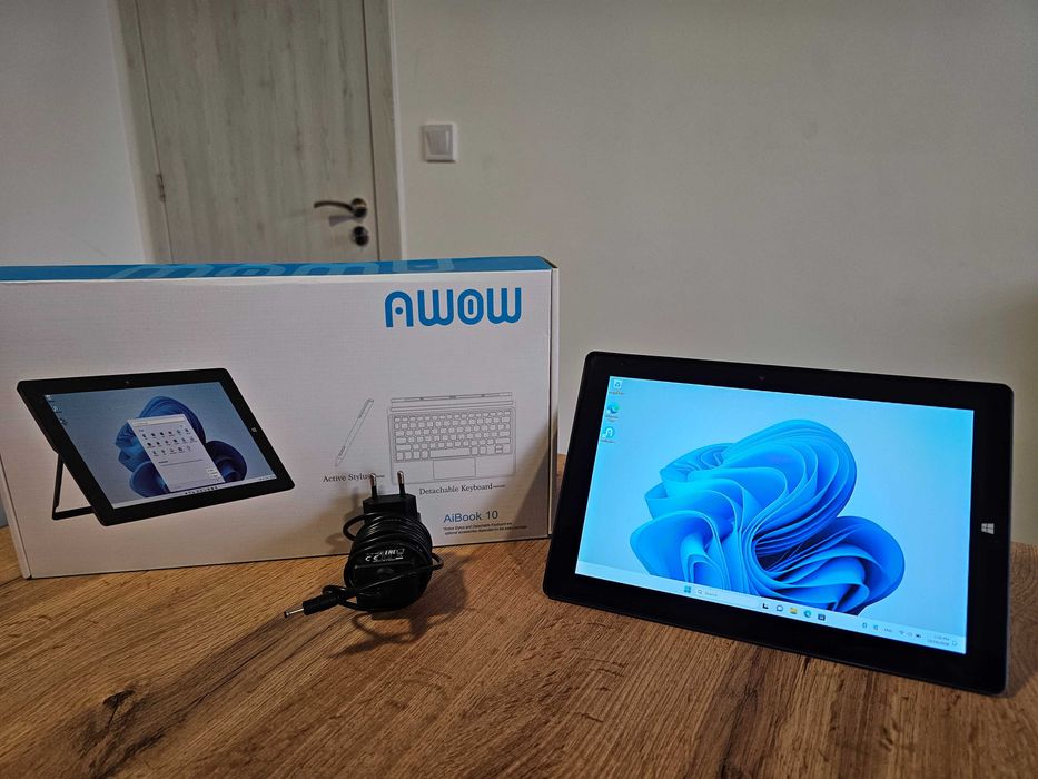 Таблет AWOW AiBook 10 | Intel Celeron N4120 4x2.60 GHz / 8GB LPDDR4 / 128GB SSD / Windows 11