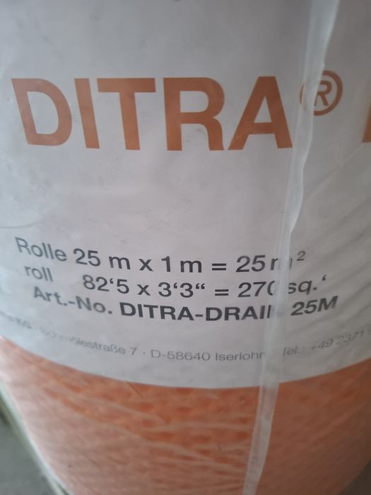 Membrana anticondens DITRA DRAIN 4