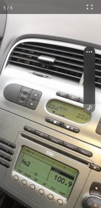 MP3 radio/cd Seat Altea 2005-2009