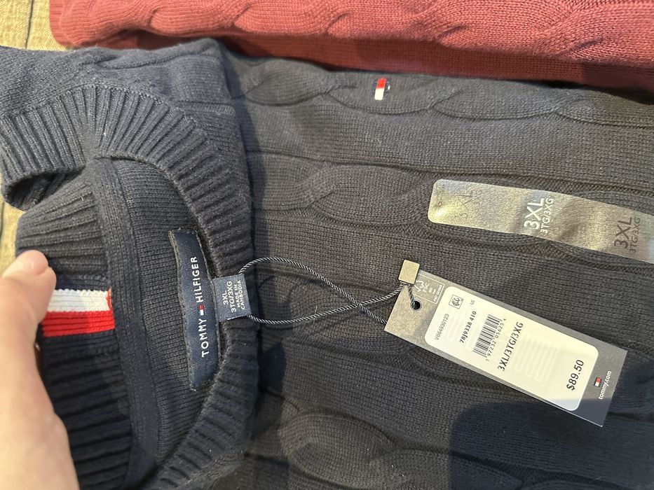 Свитера Tommy Hilfiger 3xl
