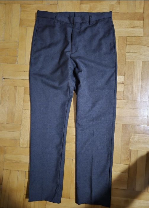 Costum Bărbați Calvin Klein, 100% Lână Pură, Italian, Mar. 44/34 (S-M)