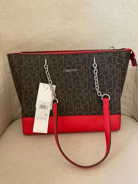 Оригинална, чисто нова дамска чанта Calvin Klein