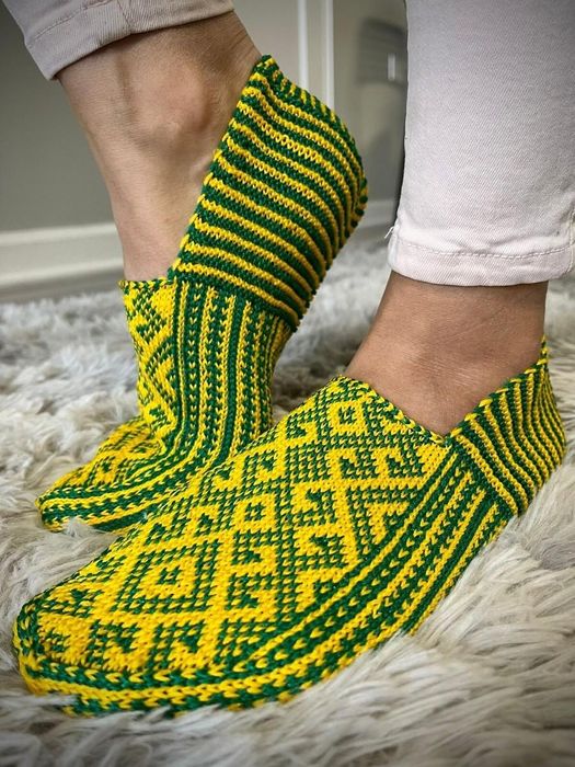 Șosete de lână Turkmenă