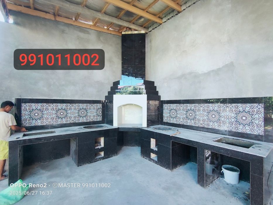 ёзги ошхона очок козон барбекю мангал тандир