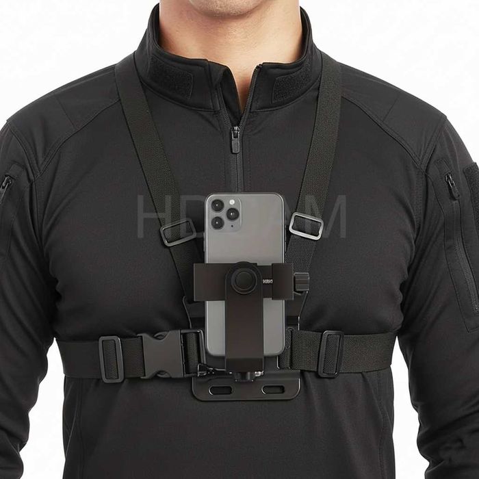 Нагръдник за GoPro и телефони - GARV Dual Pro