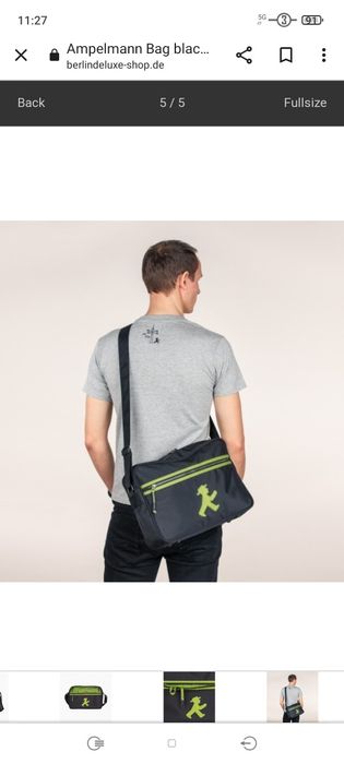 Чанта за рамо- малък сак Ampelmann