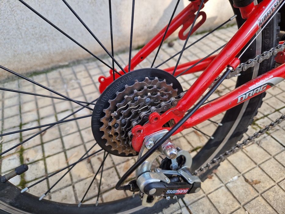 Детско колело 20" Drag Scout, палцова команда, 6 скорости, степенка и