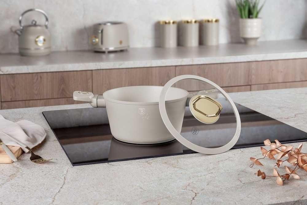 Тенджера с капак, 20/24/28 см ,Berlinger Haus ,BH8070/1/2 Сахара