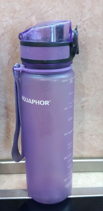 Лилаво шише на AQUAPHOR, 0.500 л