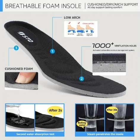 STQ Knit Air Cushion Sports Shoes, Breathable Solid Sneakers, pantofi