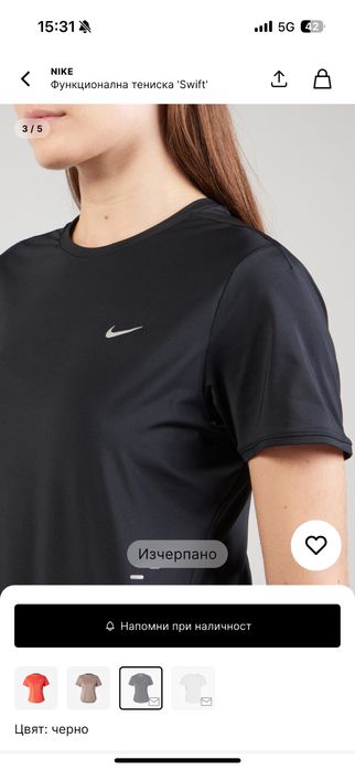 Лот Nike - шорти и тениска
