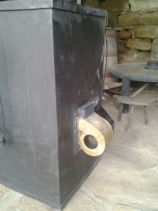 камина печка с вентилатор