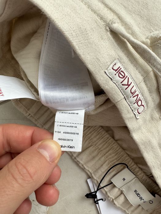 Нов ленен панталон Calvin Klein Jeans за момиче 16 г.