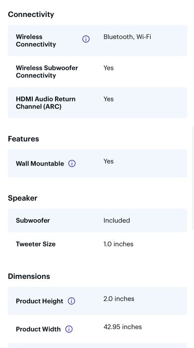 Soundbar с безжичен буфер Polk Audio 2.1 с Alexa, страхотен чист звук