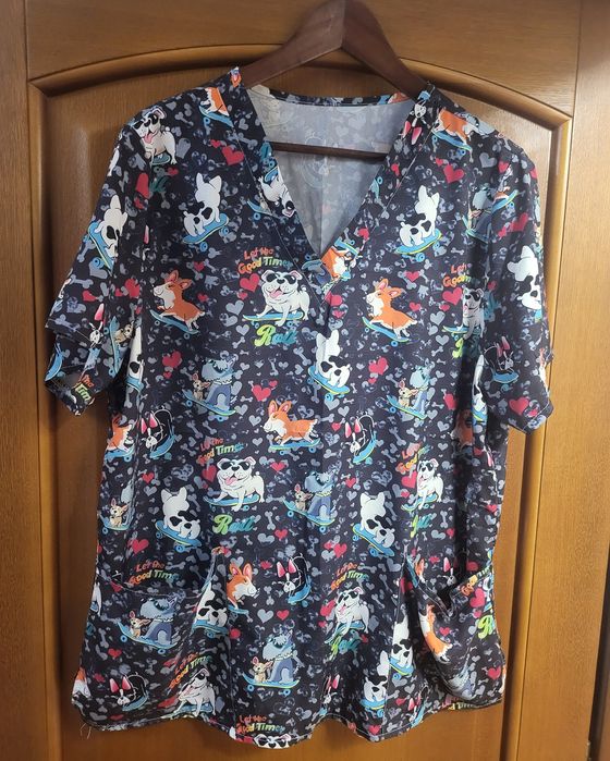 Bluza medicala, veterinar/groomer, marime L