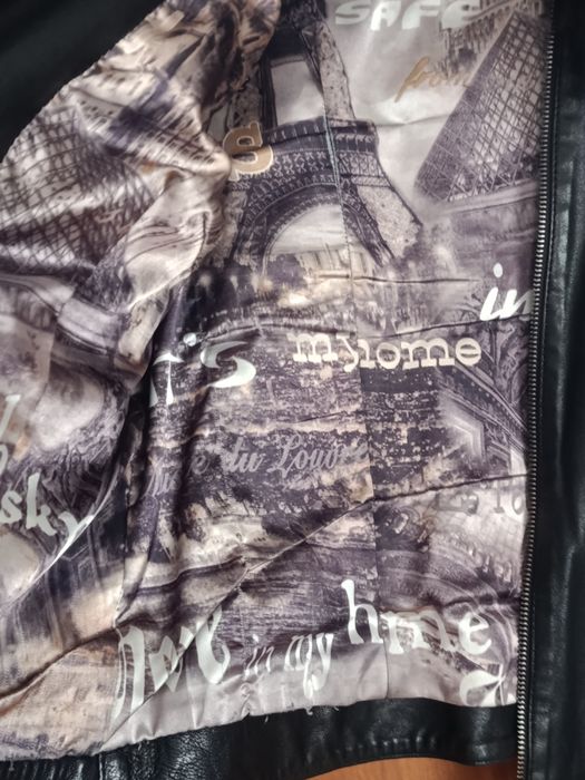 Натуральная кожаная куртка