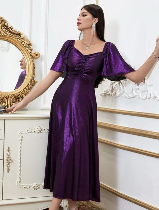 Rochie sclipitoare mov