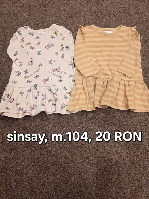 Rochii in stare buna, mărimea 104 cm