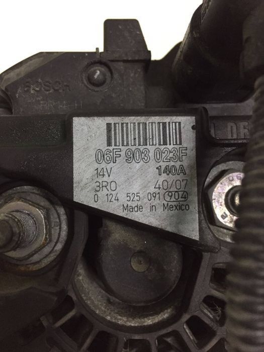 Alternator 140A  1.9 BLS BKC BXE 2.0 BMN BMM BKD Golf 5 Jetta Touran