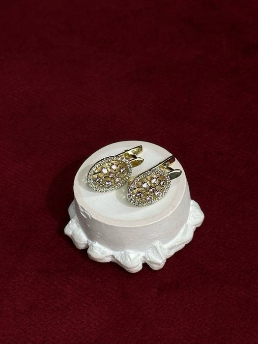 Золотые серьги/BariBarShop/ ред/рассрочкаң