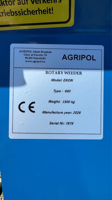 Sapa rotativa AGRIPOL EKON 600