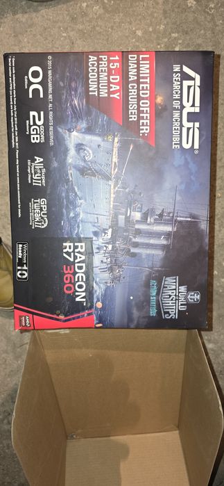 Видеокарта asus Radeon 360 2GB