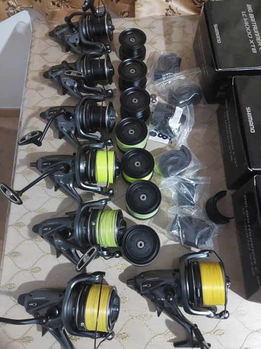 Mulinete shimano big baitrunner xtb ci4 + long cast 14000