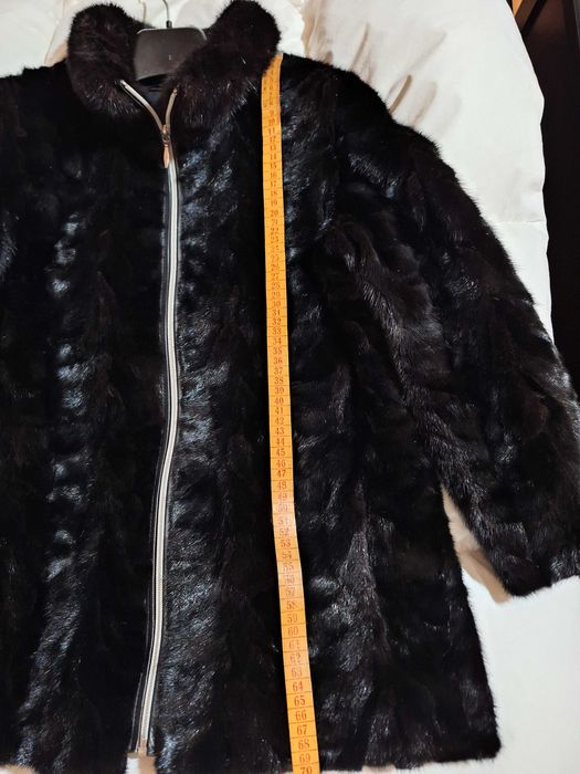 Haină de vizon croiala modernă