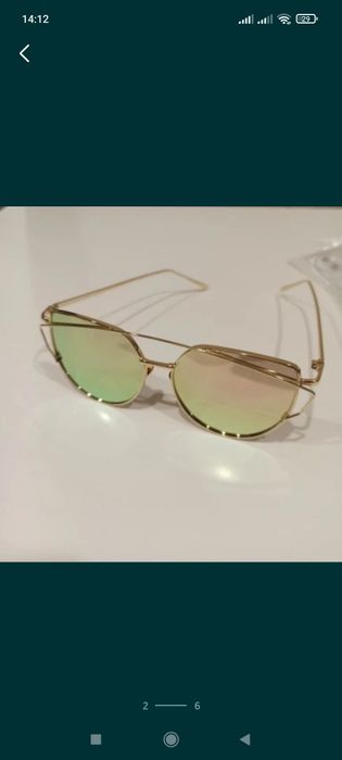 HOOBAN классические стильные солнцезащитные очки «кошачий глаз» 
Очки