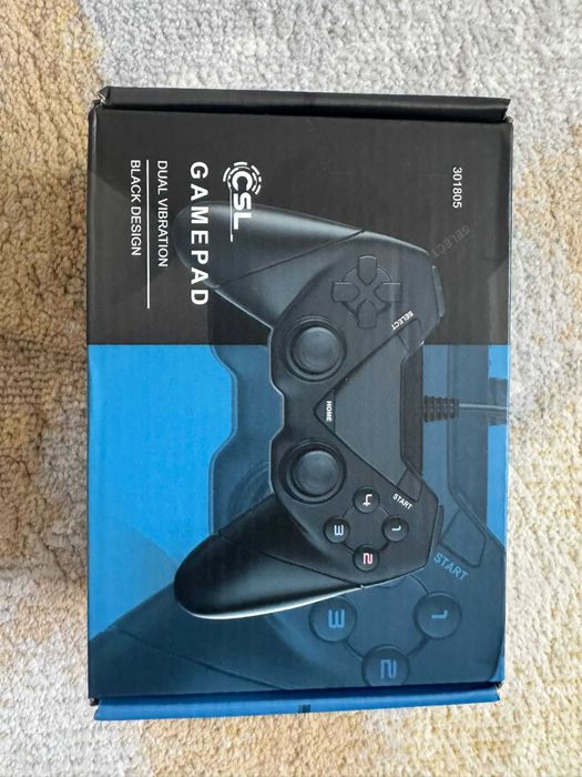 Controller Gamepad USB pentru PS3, PC și Android – Dual Vibration