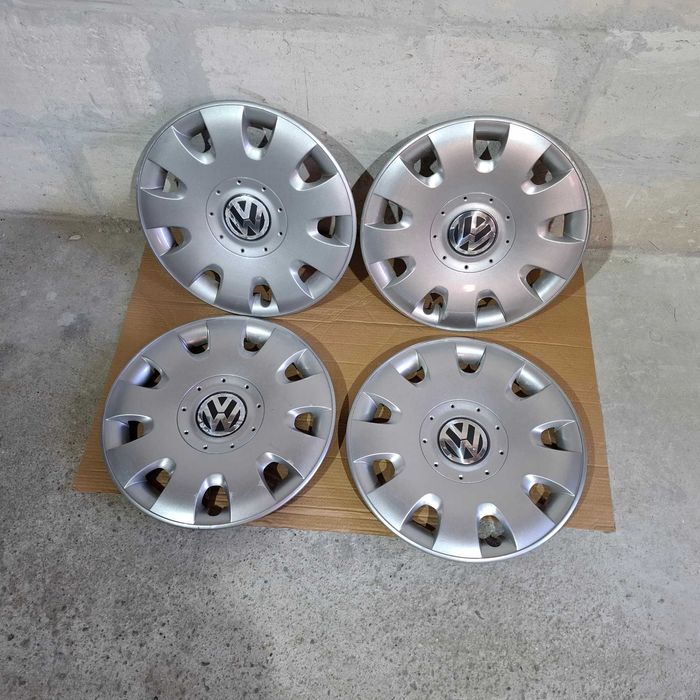 Capace VW R15 15" Originale.Set Complet 4buc Golf Passat Polo Touran..
