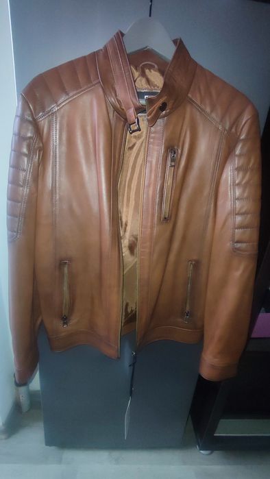 Geacă de piele naturala 100%