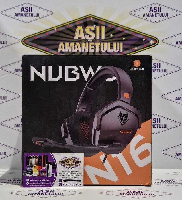 Casti Gaming NUBWO N16,  Casti Studio Samson SR850 si Boxa Fresh&Rebel
