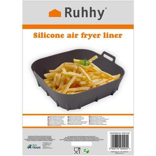 Силиконова форма за фритюрник, еърфрайър (airfryer) без мазнина, Ruhhy