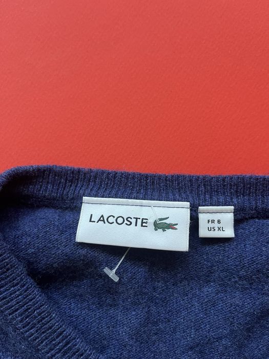 LACOSTE : Pure New Wool - 100% Вълна  НОВ Л / Оригинал