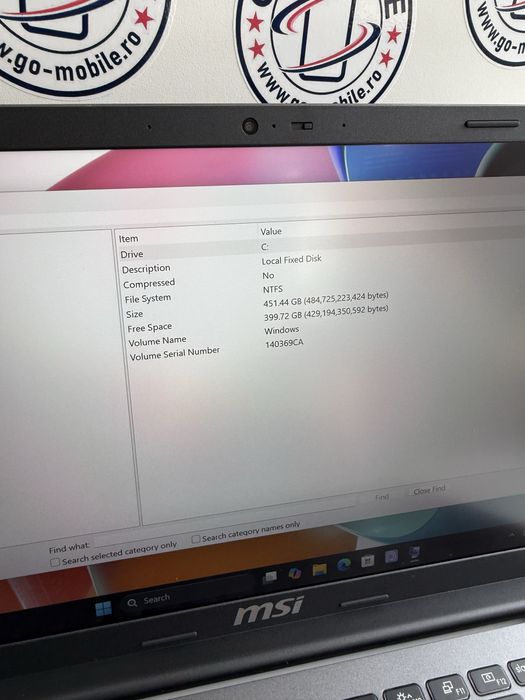 MSI Modern 14” - Intel Core i7 150U - 16GB - 512GB - NOU - Windows 11 - Garantie