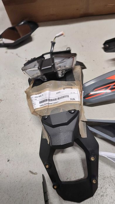 Carene scarite radiator KTM 690 SMC R 2019+