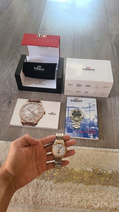 Швейцария позолоченный сагат  Tissot Le Locle