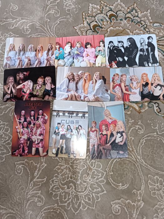 Карты (G)i-dle ломо