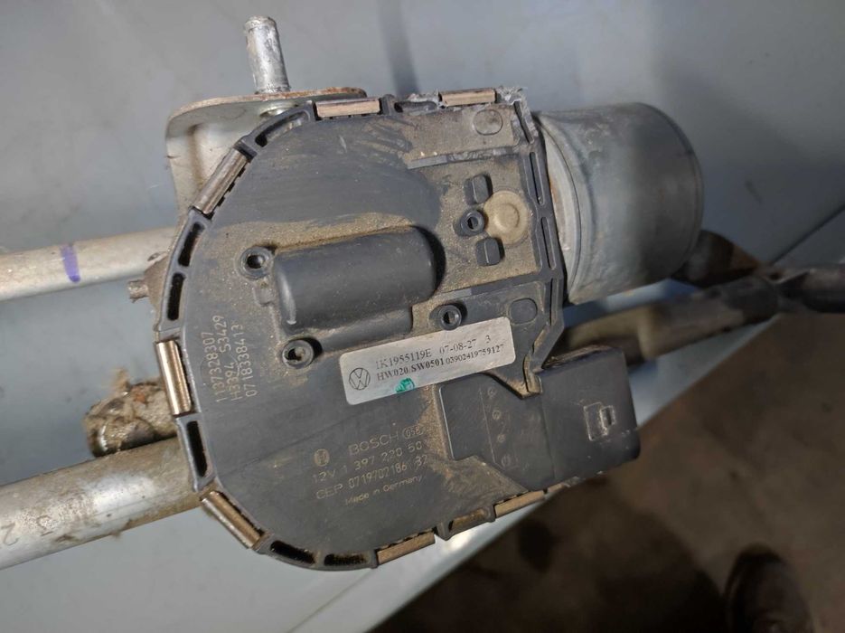 Motoras + ansamblu stergatoare volkswagen vw golf 5 1k1955119e