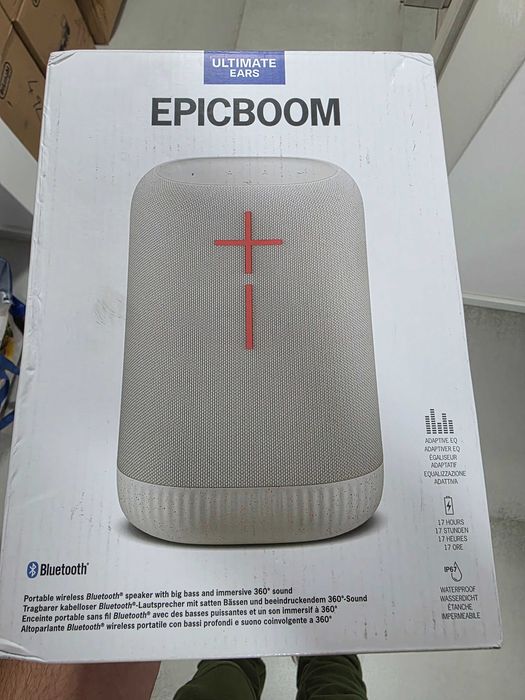 Boxa Ultimate Ears EpicBoom, Bluetooth, NFC, alb