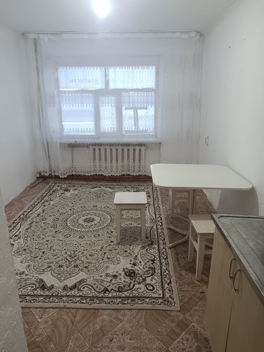 2 комнатная квартира. 1 этаж старый болашақ