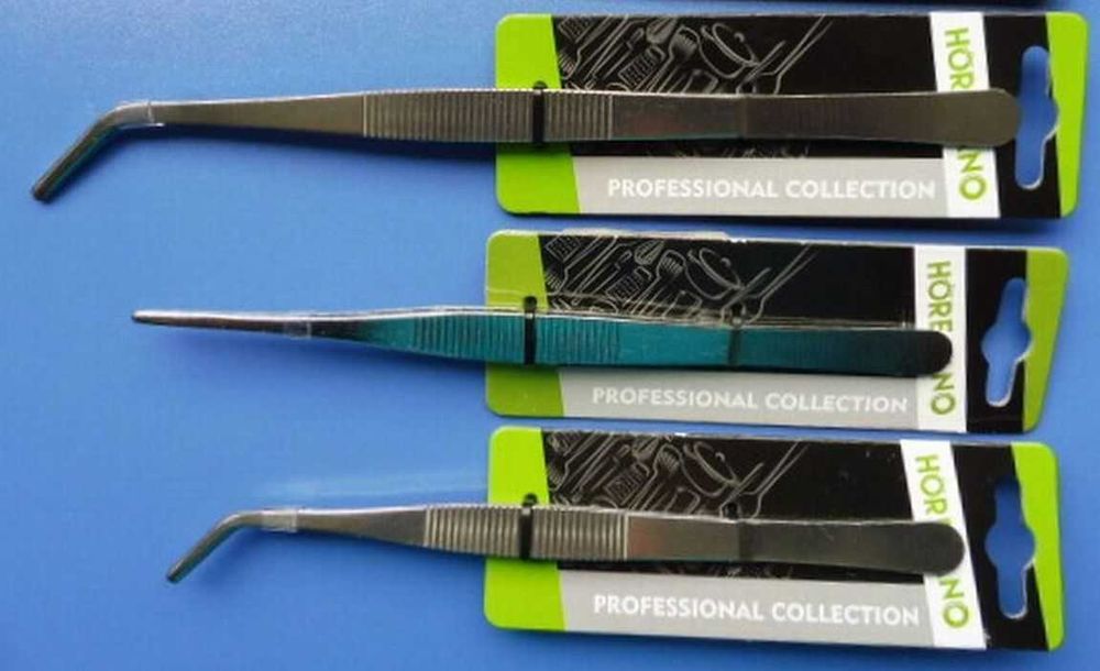 Пинсети Готварски /Технически, големи, здрави, 6 размера, 2 вида