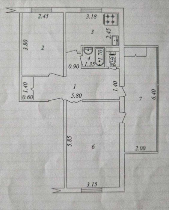 Продам 2 ком ТТЗ 4 Корзинка  Балкон  2х6 №Ш399