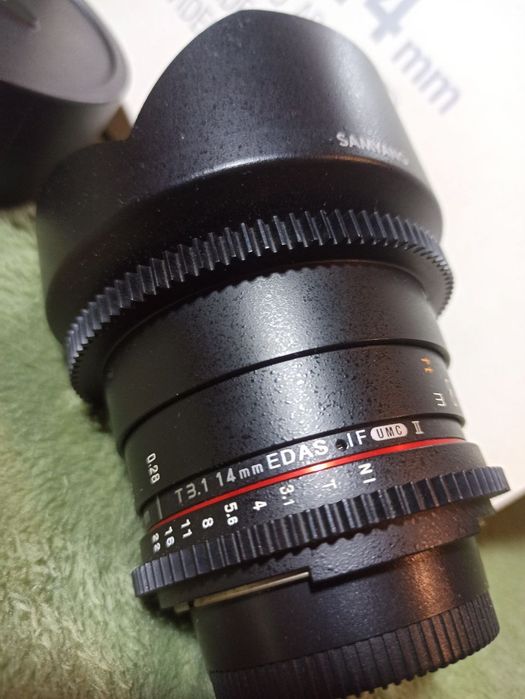 Samyang 14 MM, 3.1, Nikon FULL Frame DSLR - stare perfectă