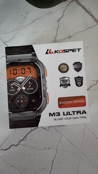 Смарт-часы Kospet Tank МЗ Ultra