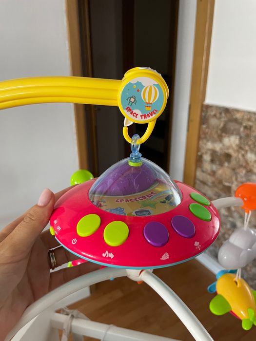 Pat bebe lemn nuc co sleeper Ninna - 1600lei in magazin