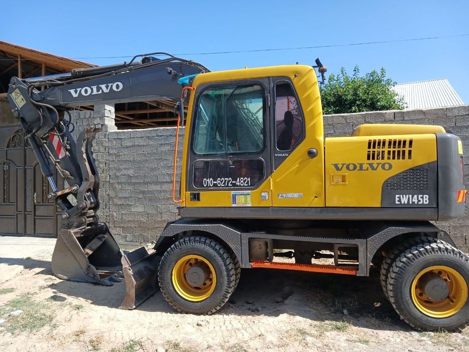 Ekskavator xizmati Samarqand va Viloyatlar buylab Volvo 145